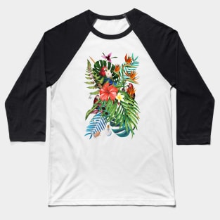 Mysterious Tropical Baseball T-Shirt